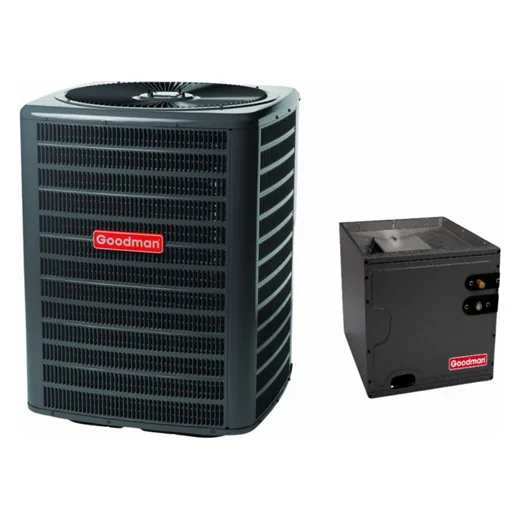 Goodman 2.5-ton air conditioner with coil