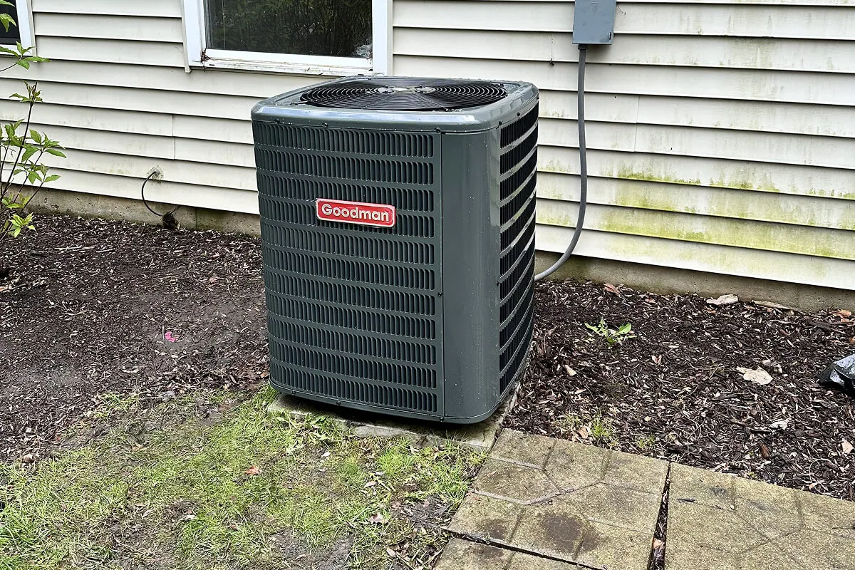 After — commercial condenser replacement