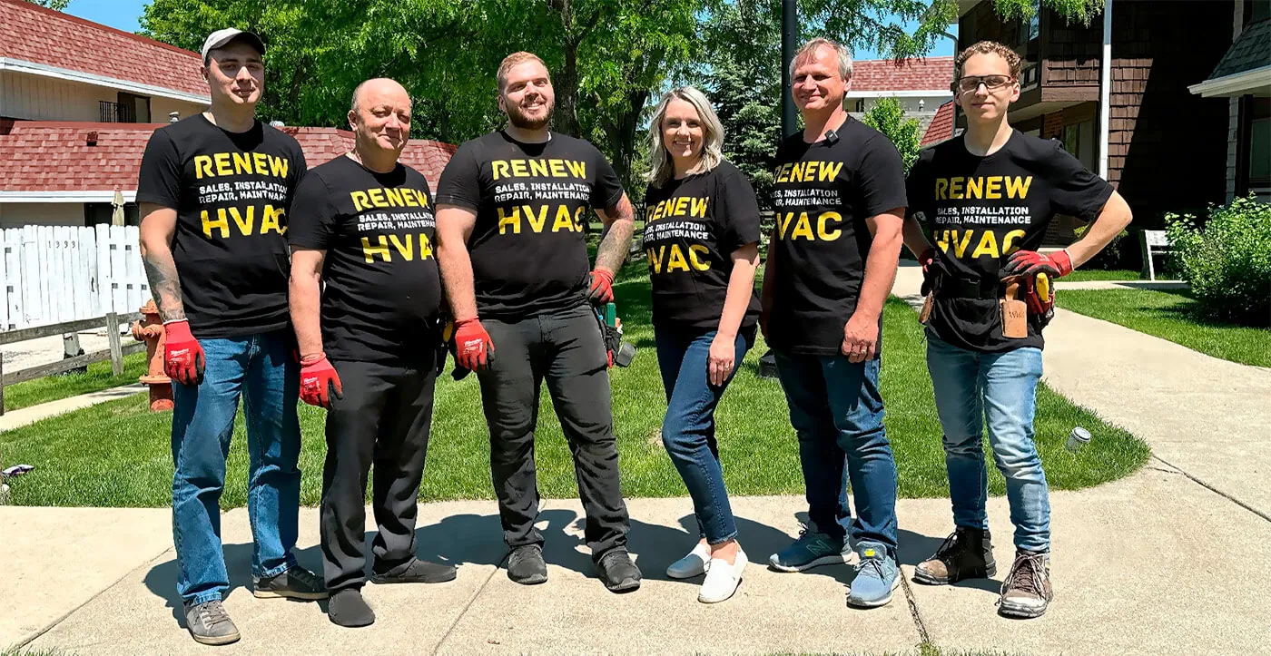 Renew HVAC team